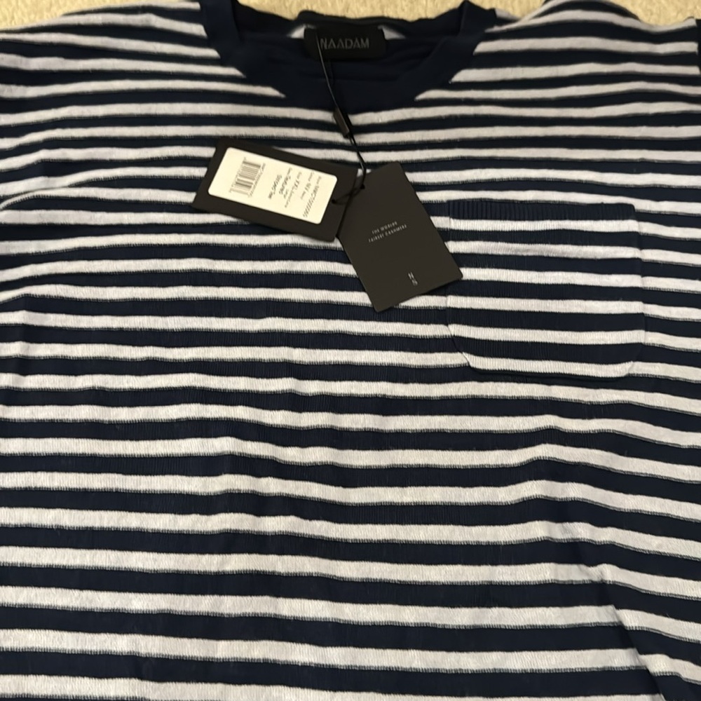 Men’s textured short sleeve by NAADAM, new! - Picture 6 of 7